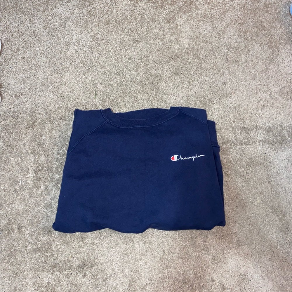 Champions Sweatshirt Short Sleeve Blue
